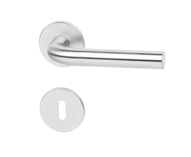 DOOR HANDLE L-SHAPED 16MM STAINLESS 