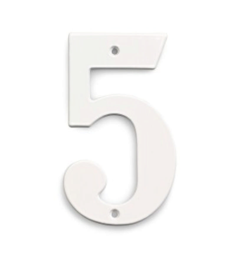 HOUSE NO. 5 WHITE 140MM **DISCONTINUED WHEN SOLD OUT**