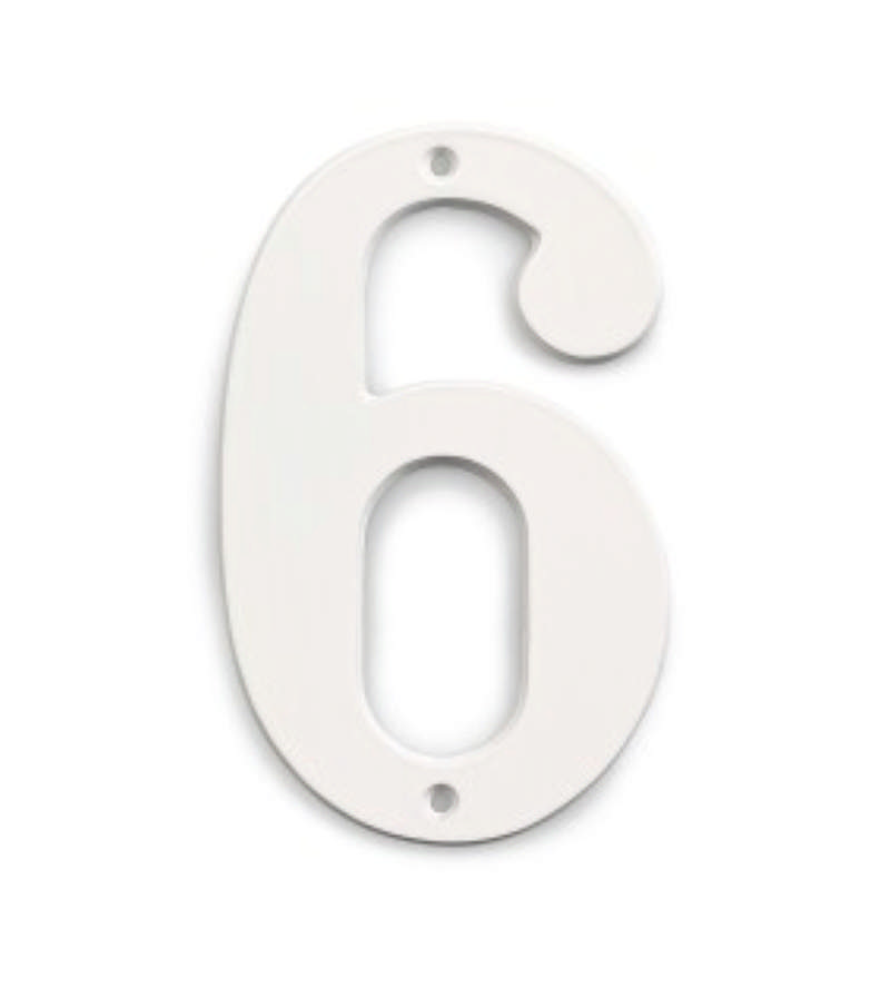 HOUSE NO. 6 WHITE 140MM **DISCONTINUED WHEN SOLD OUT**