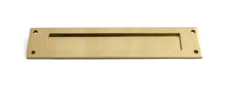 LETTER WIND COVER 649 378X102 MATT BRASS
