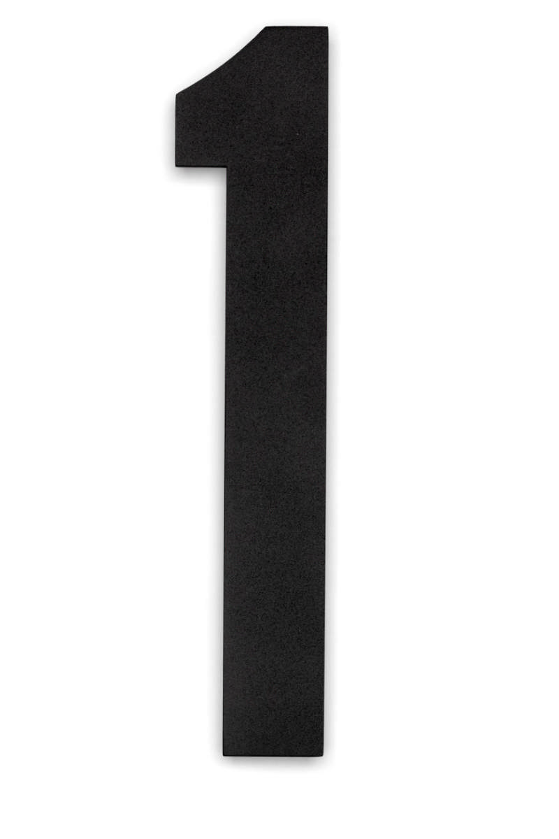 HOUSE NUMBER WORK BLACK