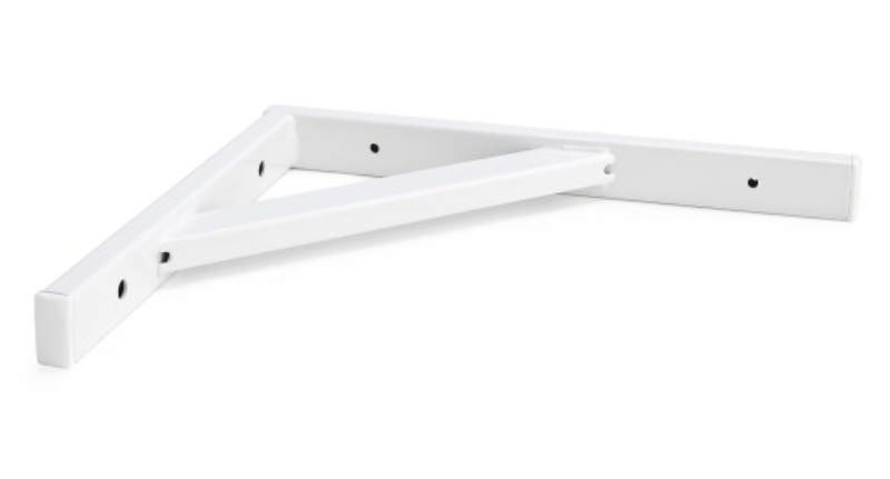SHELF BRACKET WHITE 265X300MM LP