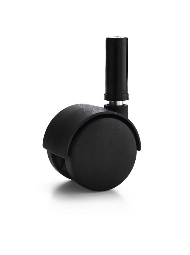 FURNITURE CASTORS BLACK NYL 4 PCS 