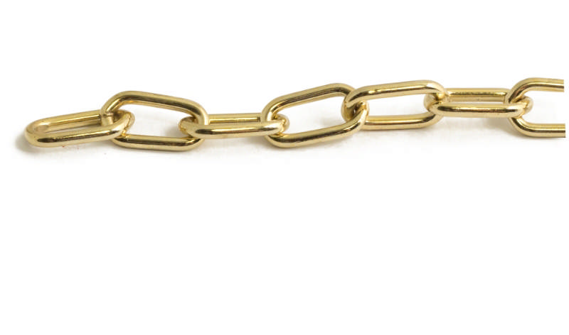 CHAIN BRASS 2 MTR 