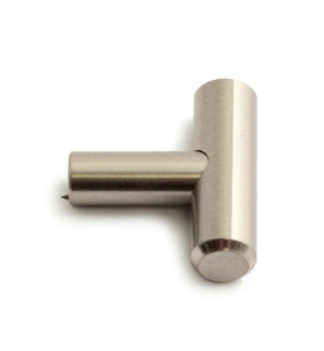 FURNITURE KNOB NATHAN BRUSHED CHROME 