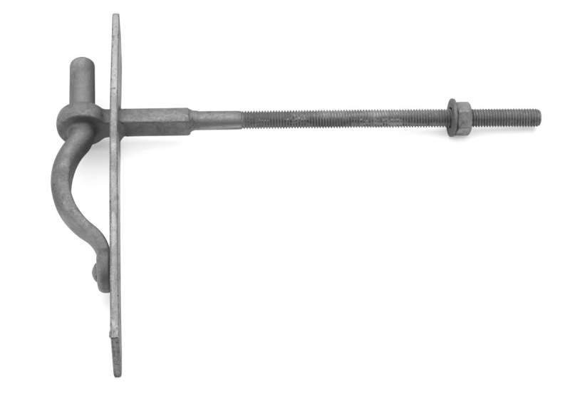 PLATE SCREW PLATE 13MM TAP HOT-DIP GALVANIZED