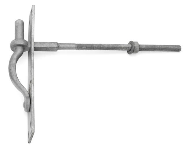 PLATE SCREW PLATE 16MM TAP HOT-DIP GALVANIZED