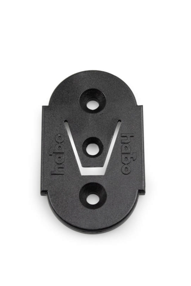 PLATE FOR INSERT HINGE BLACK 2 PCS