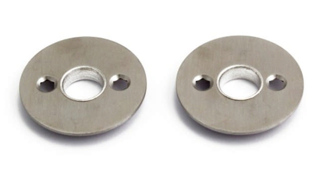 DOOR HANDLE ROSE 2MM CC38 SOLID RF