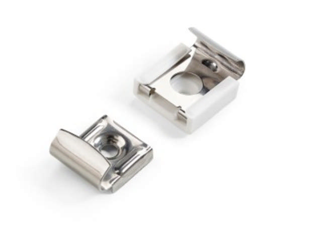 MIRROR CLAMP 300 STAINLESS 