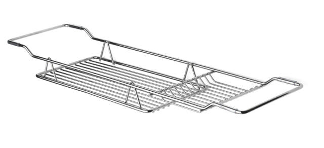 BATHTUB SHELF LOBELIA CHROME 