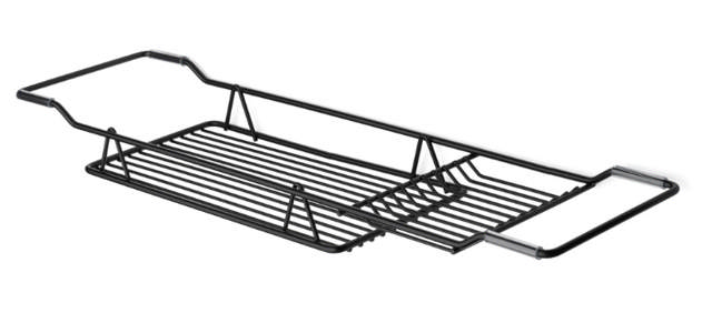 BATHTUB SHELF LOBELIA BLACK 