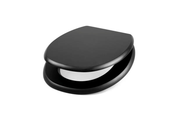 TOILET SEAT NATURE BLACK 