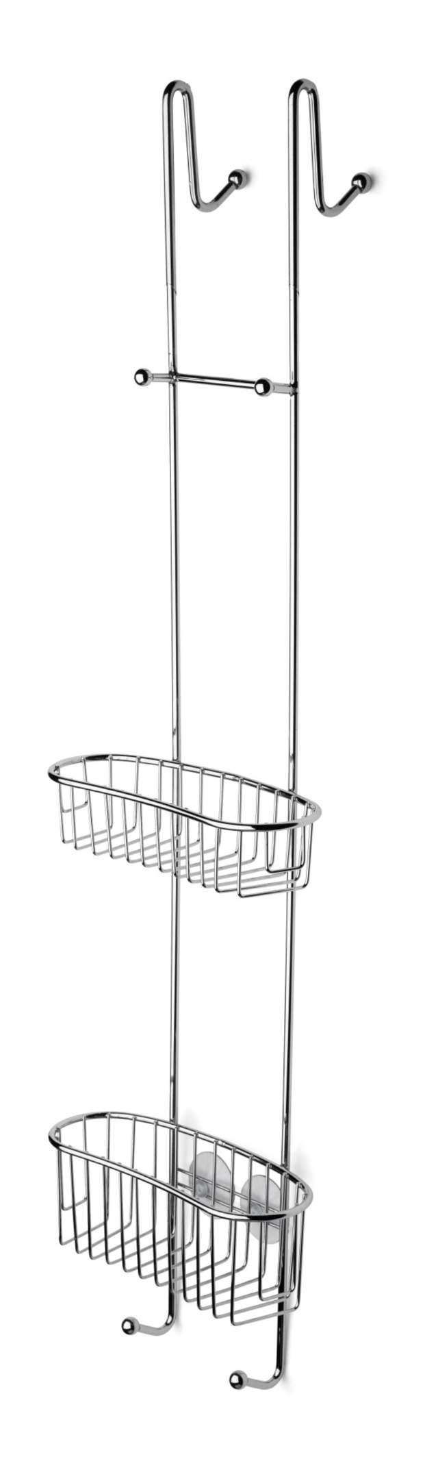 SHOWER SHELF ANEMONE CURVED CHROME 