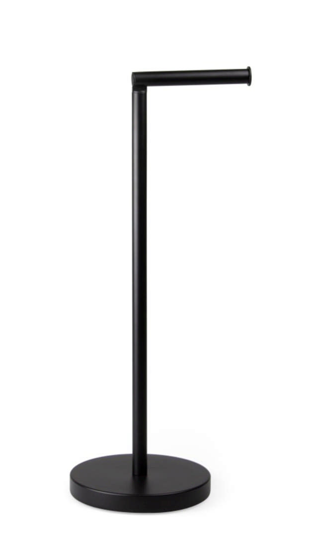 ROLL HOLDER FLOOR STAND VERBENA BLACK