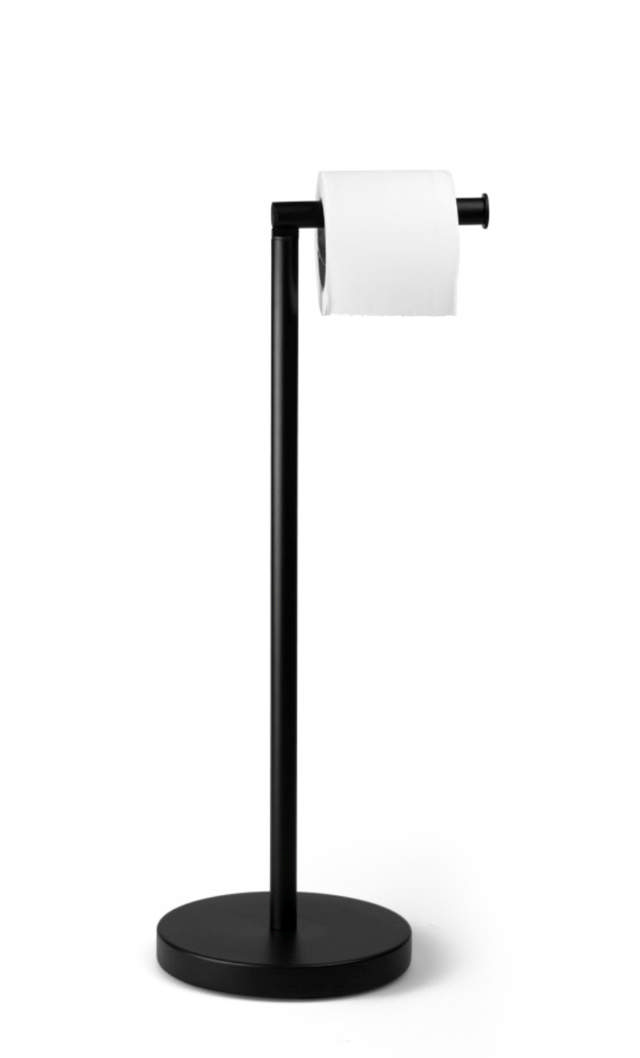 ROLL HOLDER FLOOR STAND VERBENA BLACK