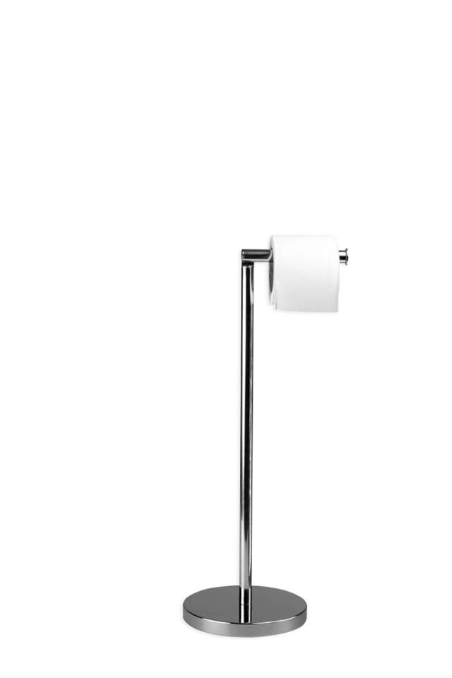 ROLL HOLDER FLOOR STAND VERBENA CHROME