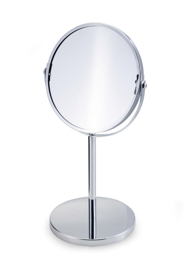 TABLE MIRROR CORAL CHROME 
