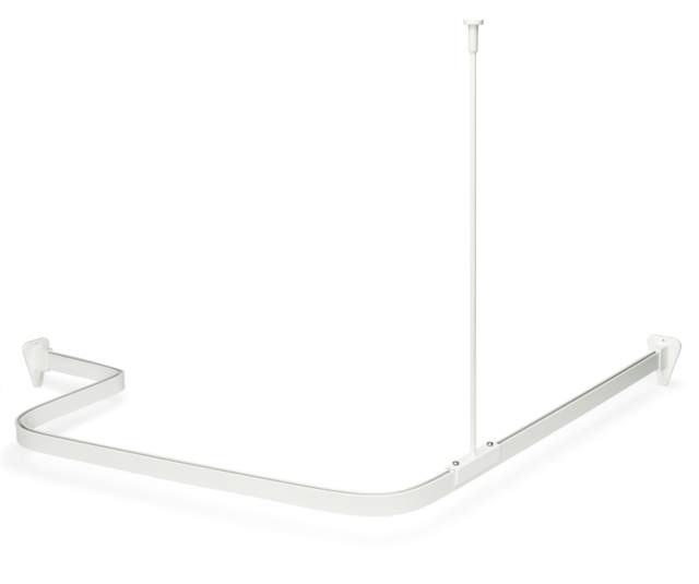 CURTAIN RAIL FLEX 3X1 M WHITE 