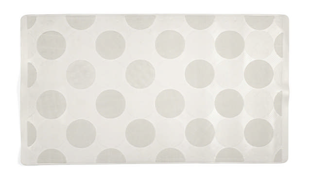 GARDENIA BATHTUB MAT WHITE 