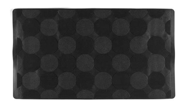 SLID MAT GARDENIA BATHTUB BLACK 