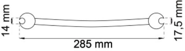 HINGE STRAIGHTENERS 14/17.5MM ELECTRO-GALVANIZED 