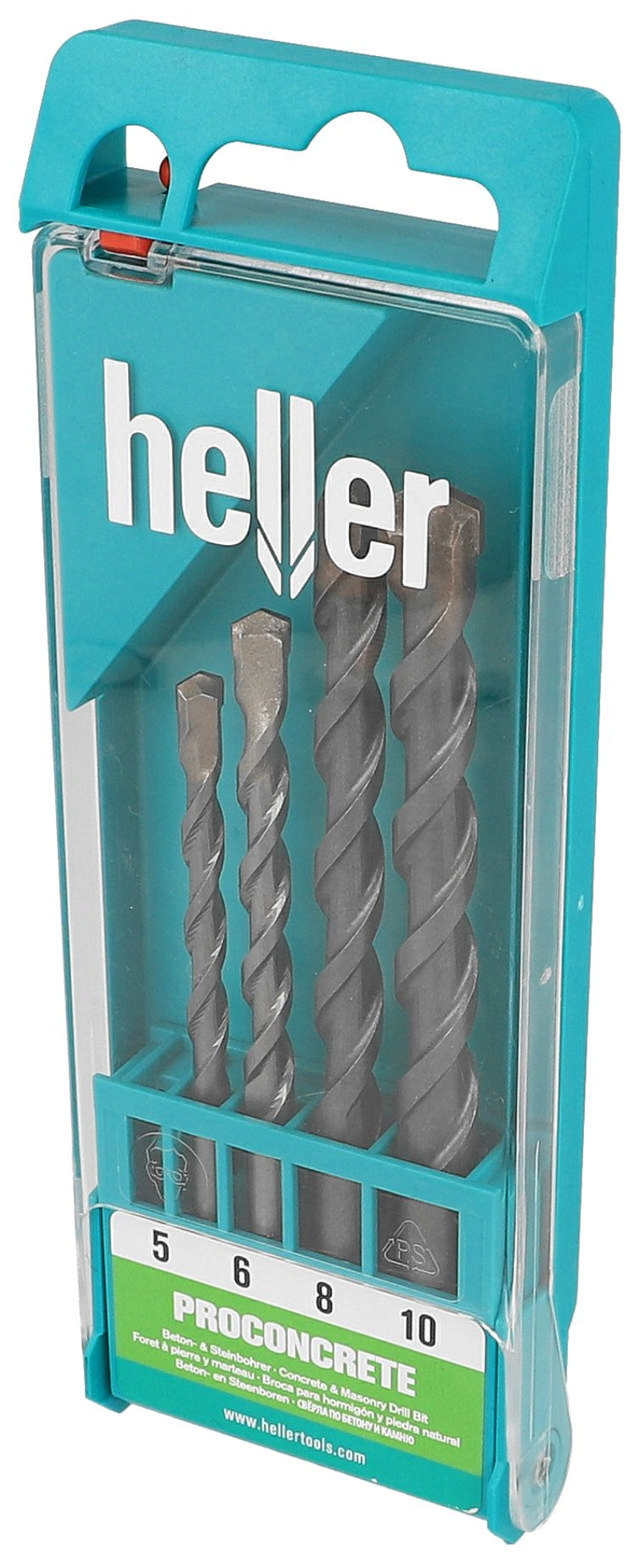 More concrete and masonry drill set 5/6/8/10mm