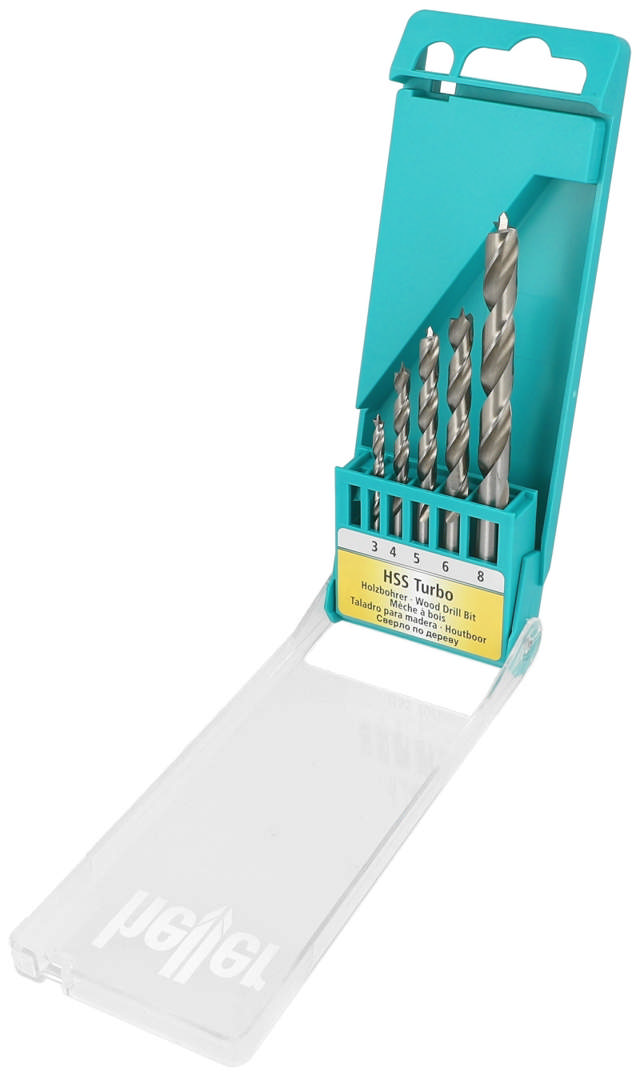 Heller dowel drill for wood set 3/4/5/6/8mm