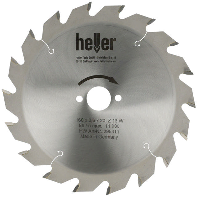Heller circular saw blade 216x3.2x30mm 64TF NEG