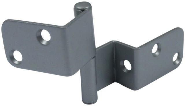 CABINET HINGE 50 MM-17/17 Phosphated Gray Left