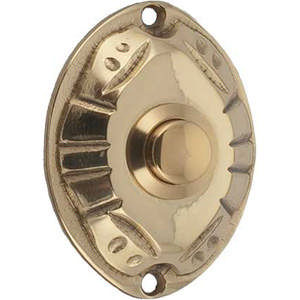 Doorbell 543 Brass Polished with lacquer CC50 mm