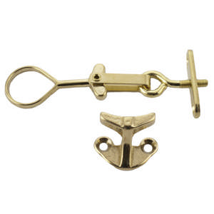 Anverfer 281 w/plate eyelet incl. console Brass Polished