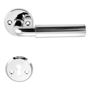 Door handle Funkis 383 w/set (1980+81) Chrome Ø20mm