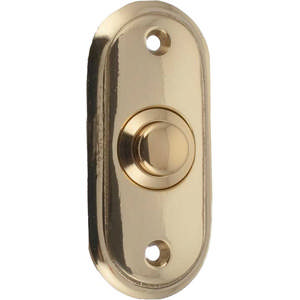Doorbell 541 Brass Polished Without lacquer CC47 mm