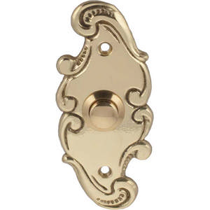 Doorbell 542 Brass Polished with lacquer CC55 mm