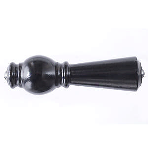 Door handle Østerbro 670 without trim, Black Lacquered