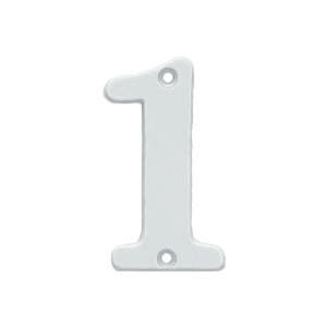 House number 565 1 White 78 mm