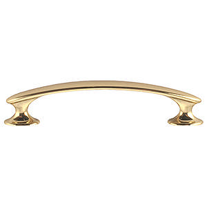 Furniture handle 522 Brass Polished with lacquer 96