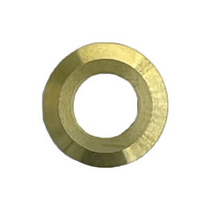 Renovation disc for door peephole Brass Polished Without lacquer ø14.2xØ28x3mm