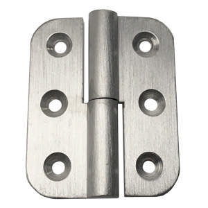 Hamb. Hinge 322 Right Round NiS 50X40mm