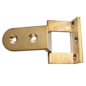 Cabinet Hinge 315/20 Reversible Brass Polished Without Lacquer 40x20xØ8 mm