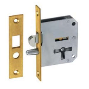 Furniture lock Jalousi 2173.30mm H incl Key MS Elz S 90x14mm