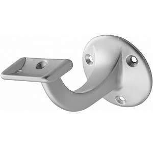 Railing holder 3507 Flat Alu Natural Ø56 x 75mm