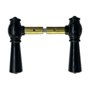 Door handle Østerbro 670 without trim Black Bakelite