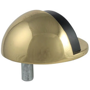 Door Stop 267 Brass Polished Without Lacquer Ø45 x 30mm