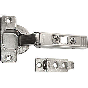 Hinge Cliptop w. damper set 2 pcs. Ni Ø35 mm