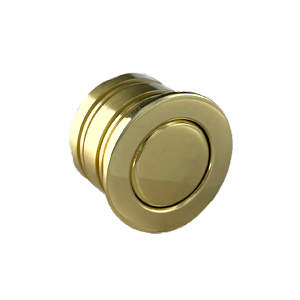 Sliding door handle 594 Magnet Brass Polished with lacquer Ø30xø26x19