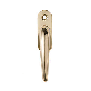 Paskvil handle 17881 Small Coupé Brass Polished Without lacquer Ø16 x 76mm