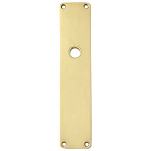 Long sign LR45 G Ruko Brass Polished Without lacquer Ø15 220x45x2mm