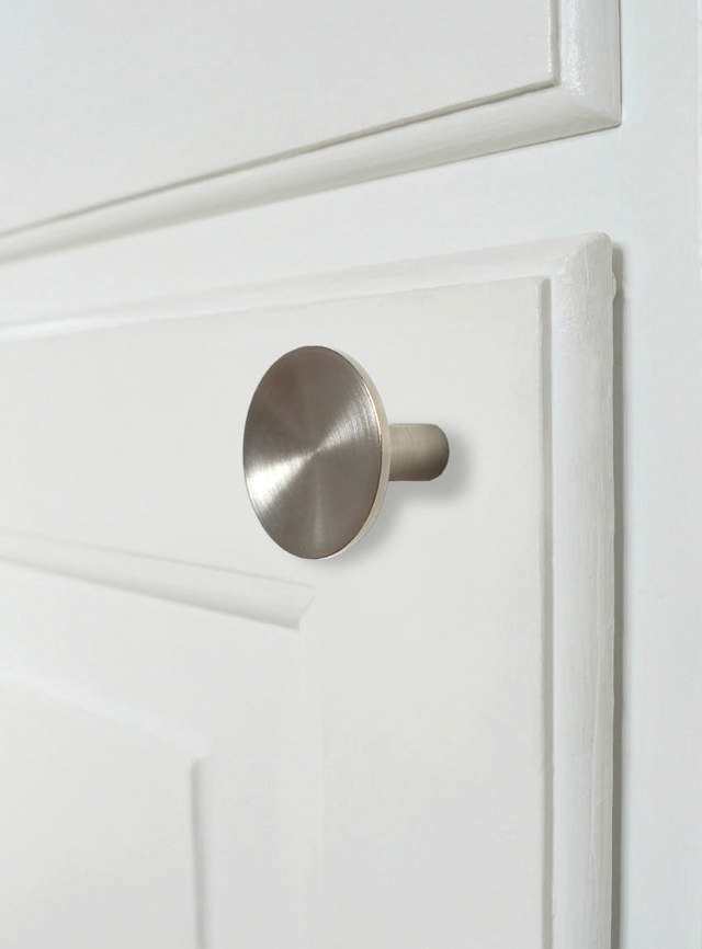 Furniture knob Deep NiS 35mm